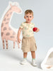 AYA Sinsay baby Boy's beige-brown 2pack bodysuits