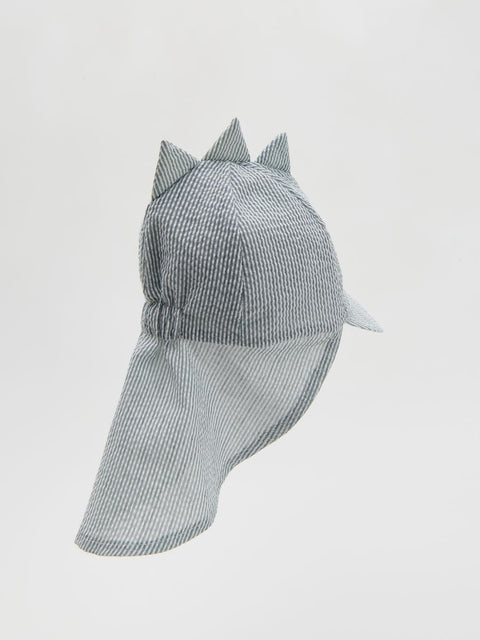 Reserved Girl's White & Green Tweed Cap | Reserved In Lebanon