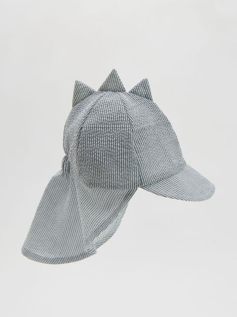 Reserved Girl's White & Green Tweed Cap | Reserved In Lebanon
