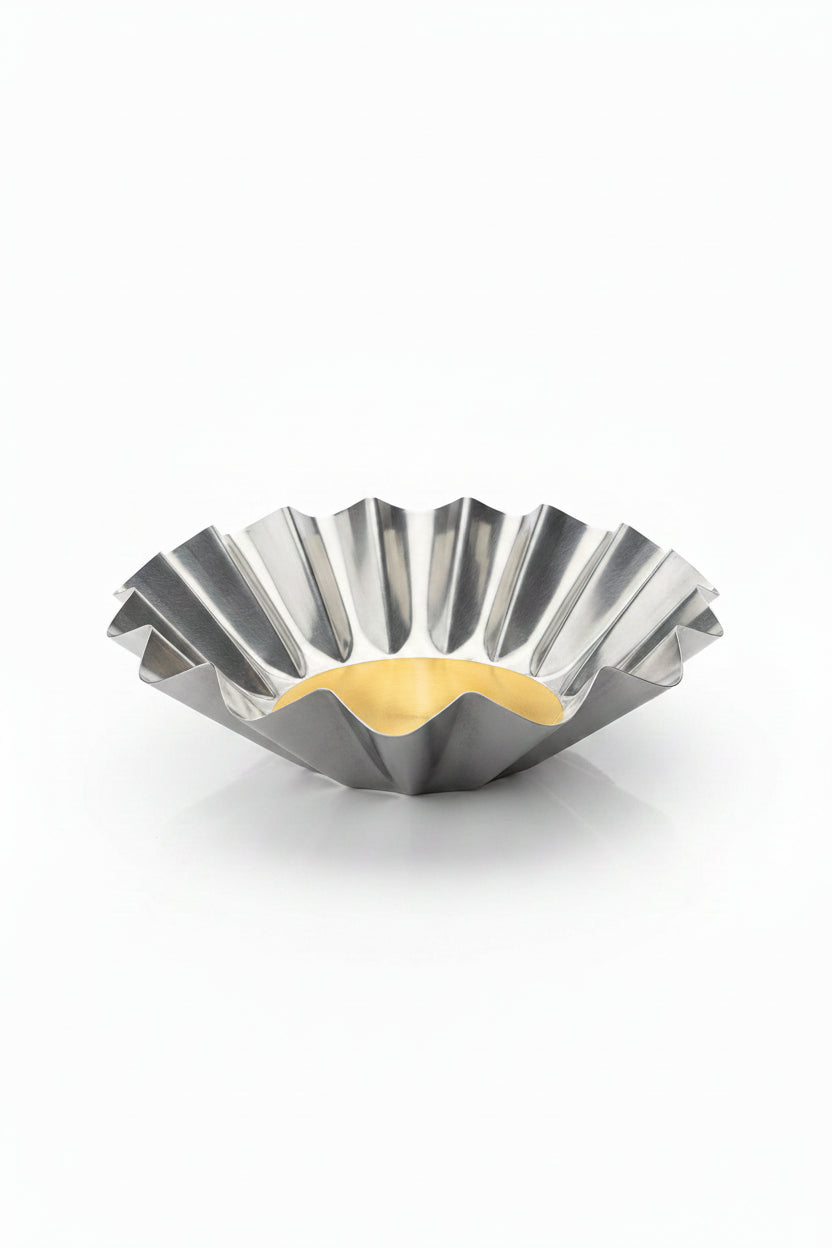 Lucky Tiger Stainless Steel Wave Fruit Bowl(SO-2050)