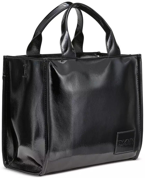 DKNY Women's Black Leather Hadlee Medium Tote Bag |DKNY In Lebanon