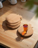 Sinsay Beige Apple Shaped Cup Coasters 4 Pack | Sinsay In Lebanon