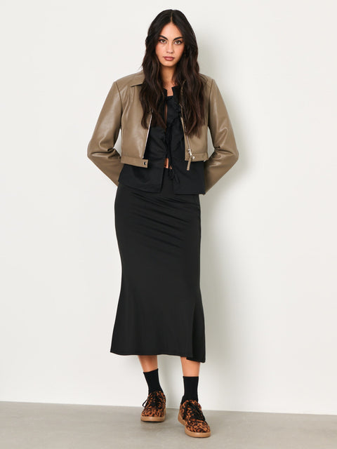 Sinsay Women's Black Midi Skirts | Sinsay In Lebanon