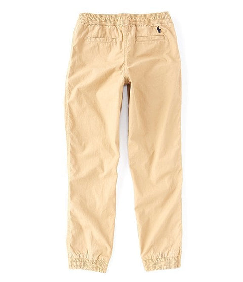 Polo Ralph Lauren Boy's Beige Poplin Jogger Pants | Polo Ralph Lauren In Lebanon