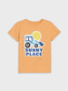 Sinsay Boys light grey/orange T-shirt 2-pack AYA
