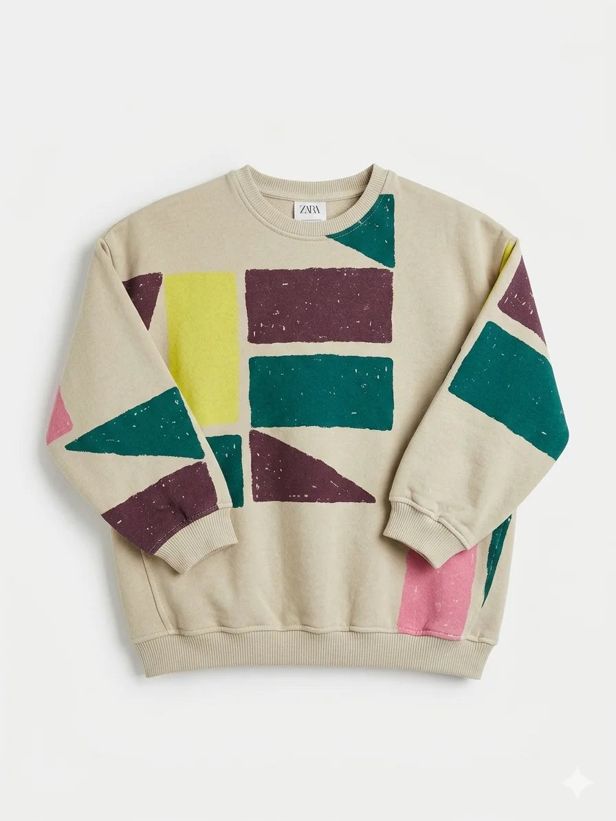 Zara Baby Girl's Multicolor Printed Blouse | Zara In Lebanon