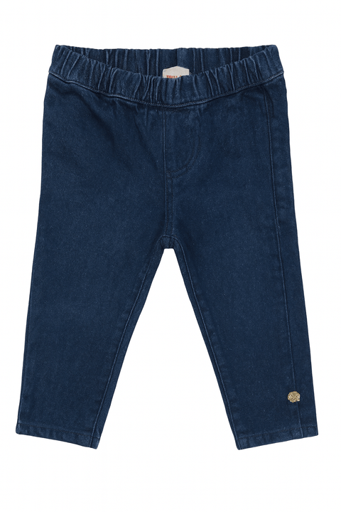 POMPdeLUX Girl's Blue Straight Jeans |POMPdeLUX in Lebanon