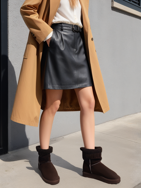 Ada Gatti Girl's Dark Brown Boots | Ada Gatti In Lebanon