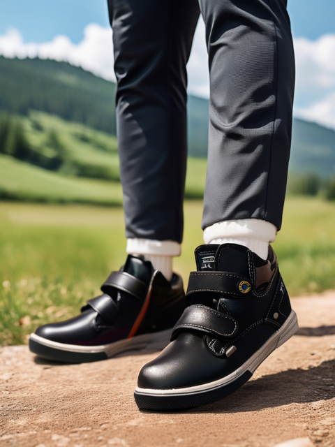 YYC Boy's Black Sneaker Boots | YYC In Lebanon