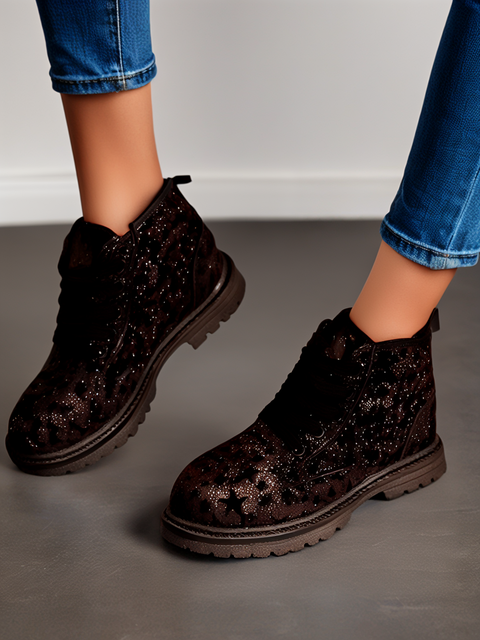 Mtng Baby Girl's Black Ankle Boot | Mtng In Lebanon