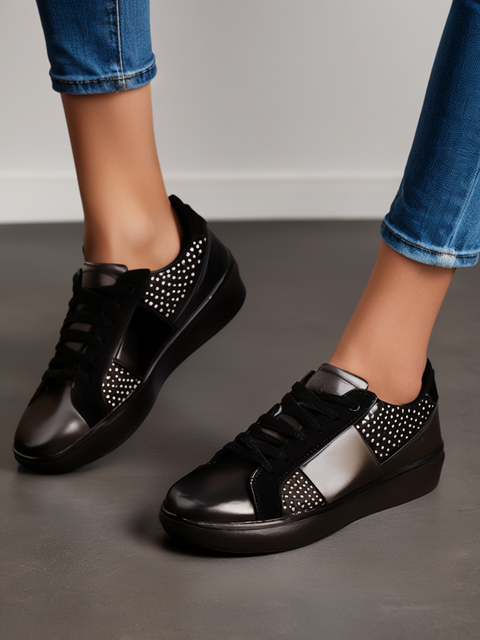 You Young Coveri Women`s Black Sneakers | You Young Coveri In Lebanon