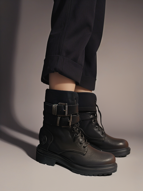 You Young Coveri Women's Black Ankled Boots|You Young Coveri in Lebanon