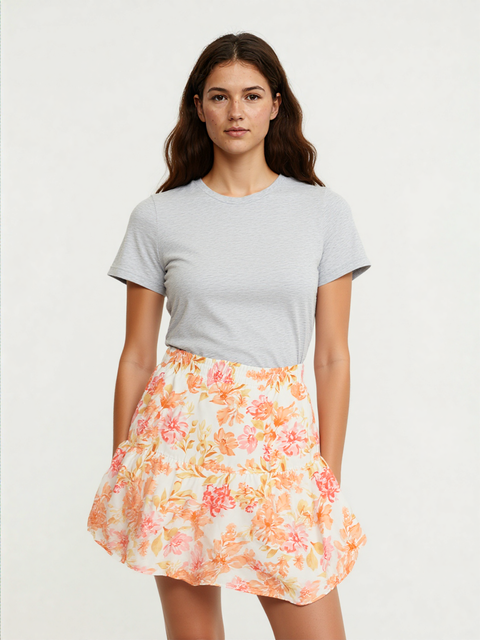 Hippie Rose Women‰۪s Floral Printed Mini Short Skirt | Hippie Rose In Lebanon