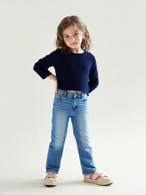 Lefties Girl's Navy Blue Blouses |Lefties  in Lebanon