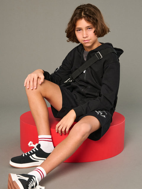 Sinsay Boy's Black Zip Up Jacket | Sinsay in Lebanon