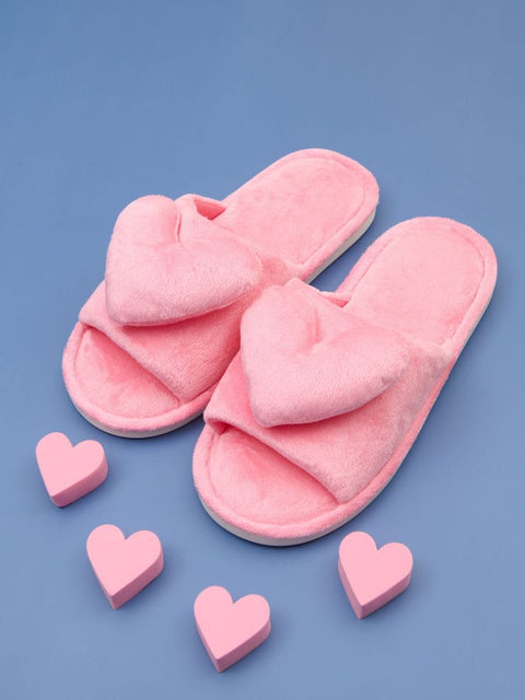 Sinsay Women's Pink Plush Slippers | Sinsay In Lebanon