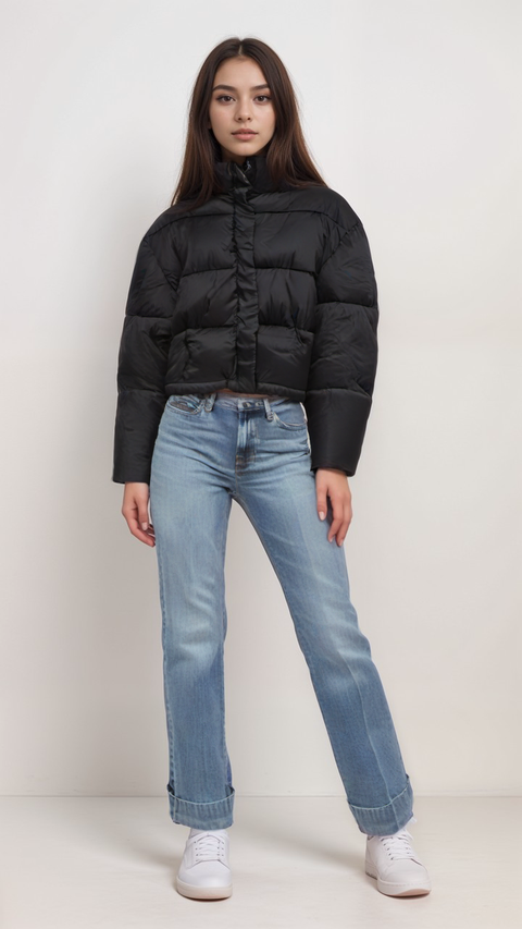 Leger Women’s Black Puffer Jacket |Leger in Lebanon