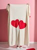Sinsay Red Heart Shape Decorative Pillowcase 130 x 160 cm | Sinsay In Lebanon