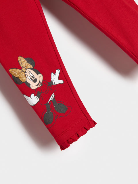 Sinsay Baby Girl's Red Minnie Printed Pack Of 2 Leggings | Sinsay In Lebanon