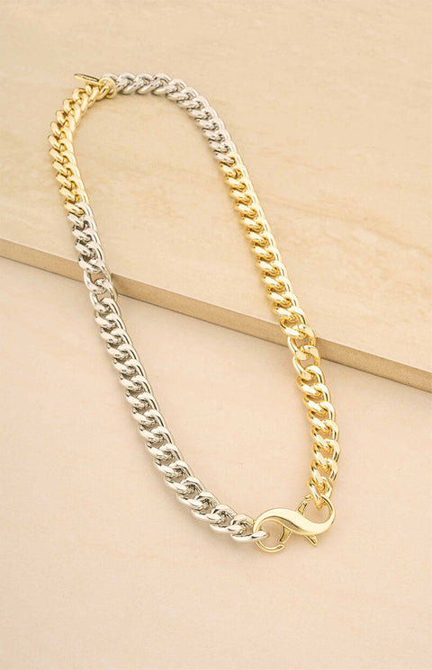 Ettika Women's Two-Tone Chain Necklace |Ettika In Lebanon