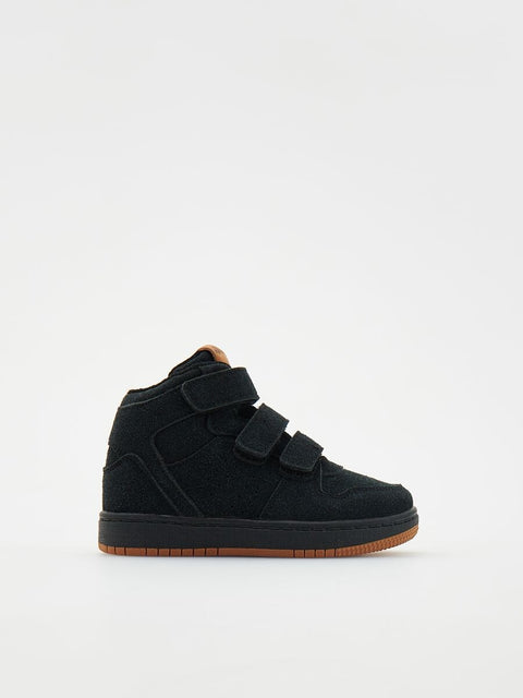 Reserved Baby Boy's Black Ankle Sneakers | Reserved In Lebanon
