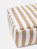 Sinsay Beige Striped Ottoman | Sinsay In Lebanon
