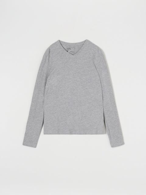 Sinsay Men's Gray V-Neck Long Sleeve Blouse | Sinsay In Lebanon