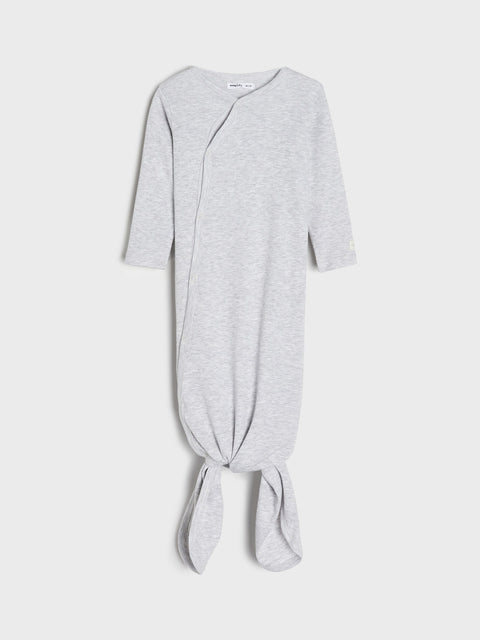 Sinsay Baby Boy Grey Ribbed Long-Sleeve Romper | Sinsay in Lebanon