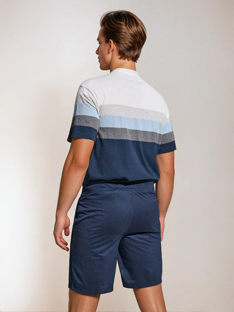 Sinsay Men's Navy Smooth Shorts | Sinsay In Lebanon