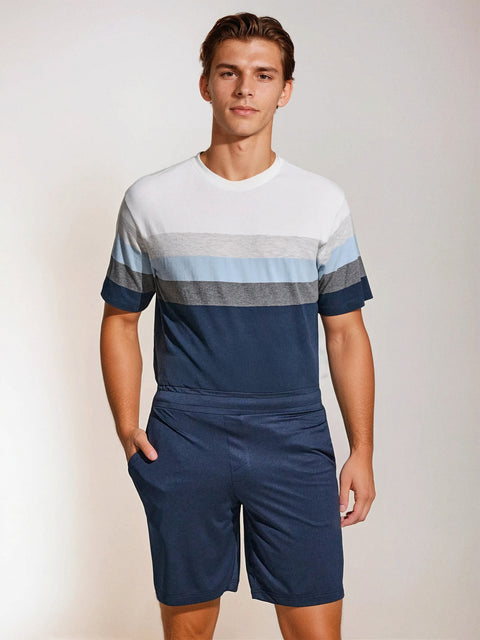 Sinsay Men's Navy Smooth Shorts | Sinsay In Lebanon