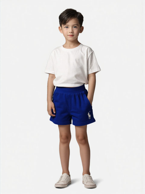 Polo Ralph Lauren Baby Boy's Navy Logo Fleece Short  |Polo Ralph Lauren In Lebanon