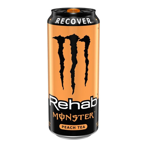 Monster Rehab Peach Tea Energy Drink 500ml| Monster In Lebanon