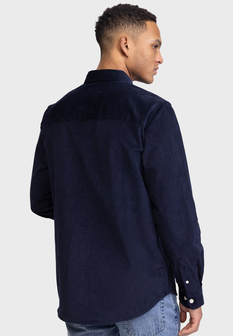 Redefined Rebel Men's Navy Park Regular Fit Shirt | Redefined Rebel In Lebanon