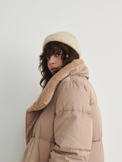Reserved Girl's Beige Beanie | Reserved In Lebanon