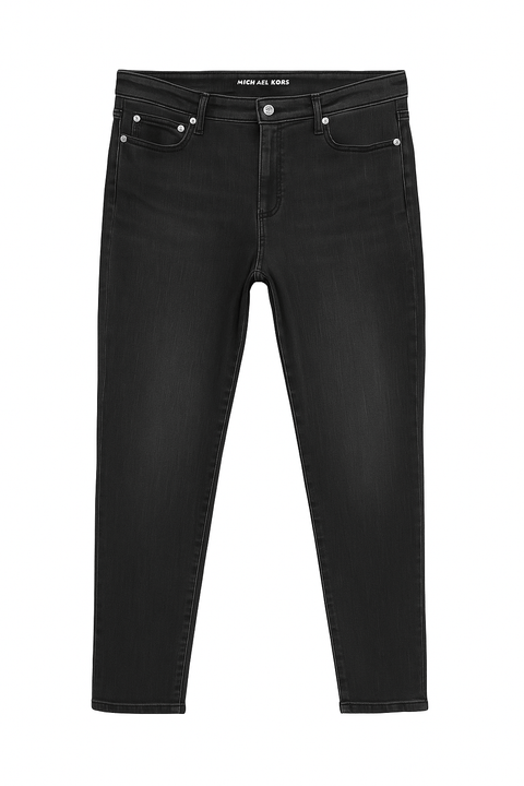 Michael Kors Women's Washed Black Straight Leg Jeans | Michael Kors In Lebanon