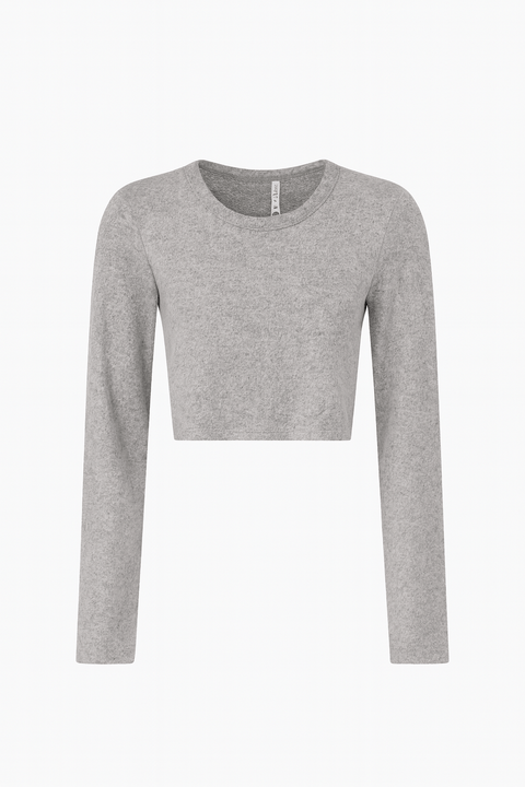Hailys Women's Grey Long Sleeve Blouse | Hailys In Lebanon