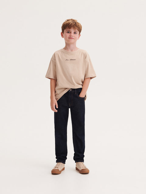 Reserved Boy's Navy Stretchy Regular Jeans | Reserved In Lebanon