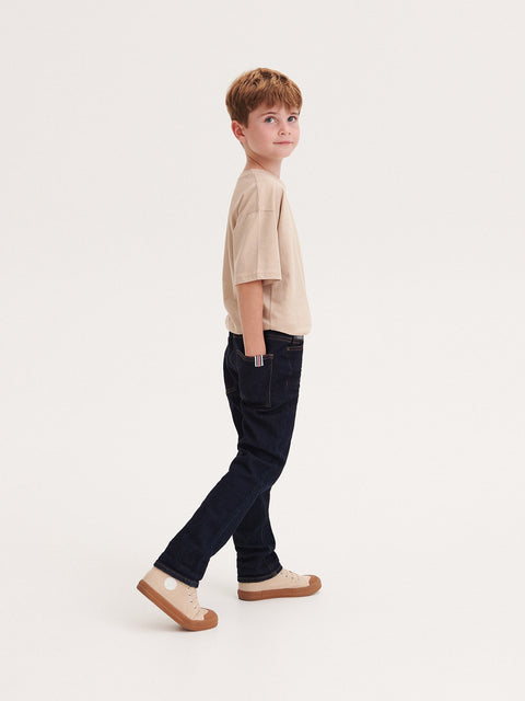 Reserved Boy's Navy Stretchy Regular Jeans | Reserved In Lebanon