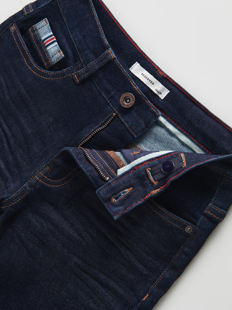 Reserved Boy's Navy Stretchy Regular Jeans | Reserved In Lebanon