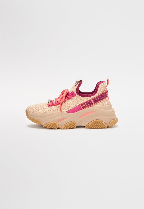 Steve Madden Girl's Blush & Coral Jproject Sneakers | Steve Madden In Lebanon