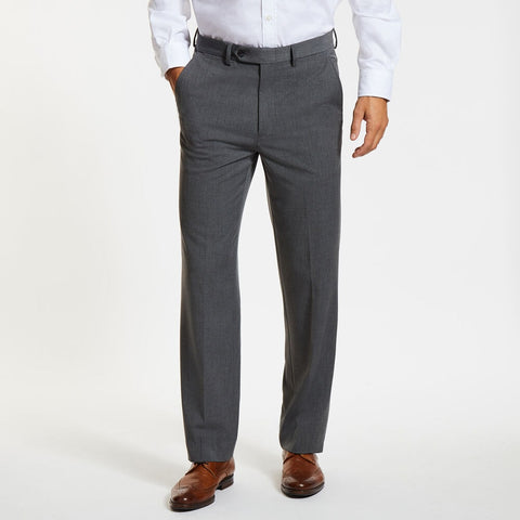 Nautica Men's Gray Ceylon Solid Dress Trousers | Nautica In Lebanon