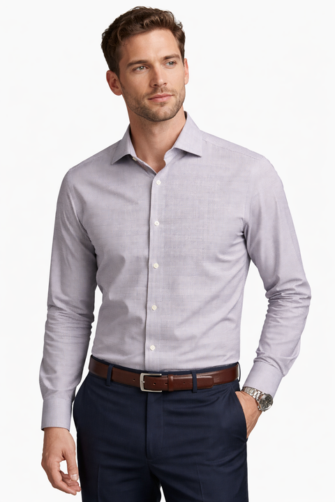 Calvin Klein Men's Multicolor Plaid Slim-Fit Stretch Shirt | Calvin Klein In Lebanon