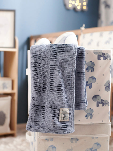 Sinsay Light Blue Baby Blanket  72 cm x 94 cm | Sinsay in Lebanon