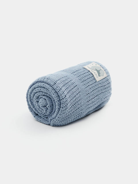 Sinsay Light Blue Baby Blanket  72 cm x 94 cm | Sinsay in Lebanon