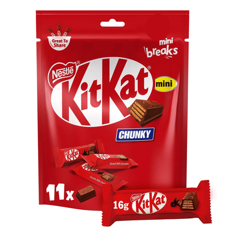 Nestle Kit Kat Chunky Mini Chocolate Bars 14 Pcs 224g | Nestle In Lebanon