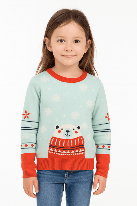 Dedoles Girl's Multicolor Printed Sweatshirt | Dedoles In Lebanon