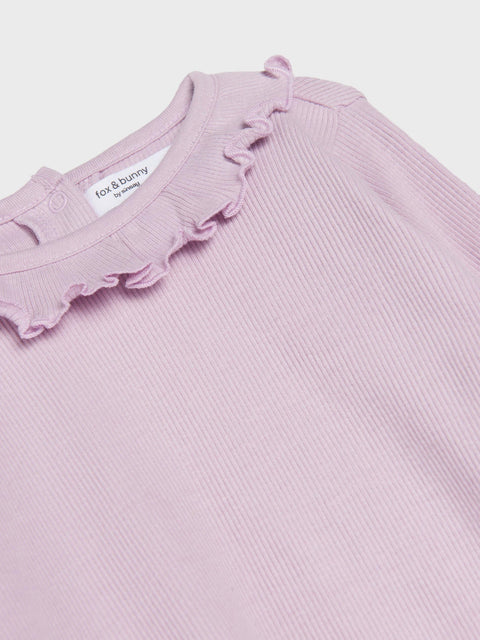 Sinsay Fox & Bunny Baby Girl's Purple Legging & Blouse Set | Sinsay In Lebanon