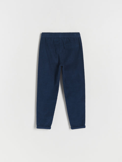 Reserved Boy's Navy Pull Up Chino Pants | Reserved In Lebanon