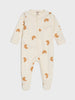 Sinsay Baby Girl's 2-Pack Overall Beige & Off White AYA