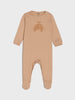 Sinsay Baby Girl's 2-Pack Overall Beige & Off White AYA